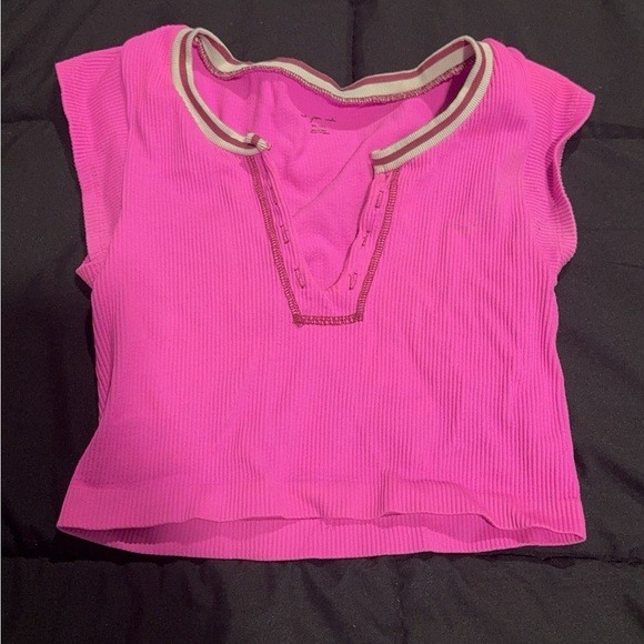 go for gold urban outfitters top, pink, size M/L - Picture 1 of 2
